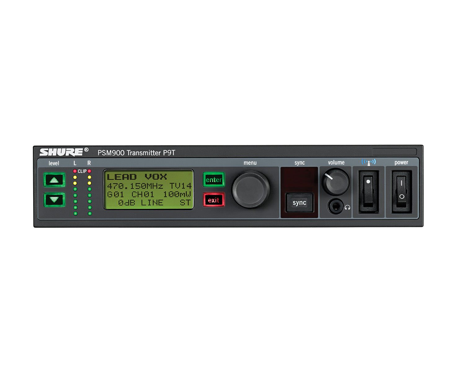Shure PSM 900 P9T (G6E) Wireless IEM Transmitter