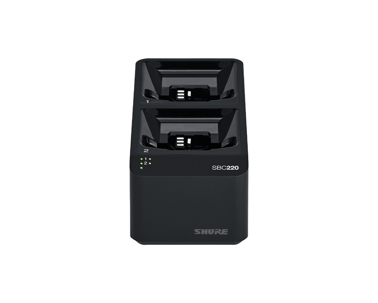 Shure SBC220 2-Bay Networked Docking Charger with UK PSU