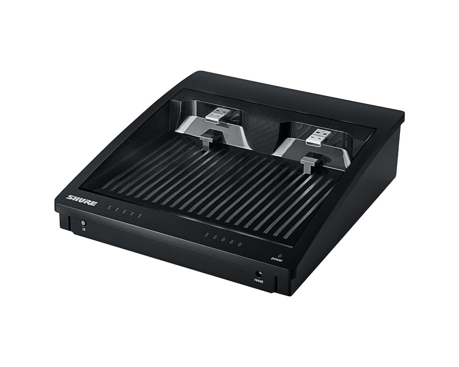 Shure SBC250 2-Bay Networked Charging Station for ULXD6/8 Boundary Mics