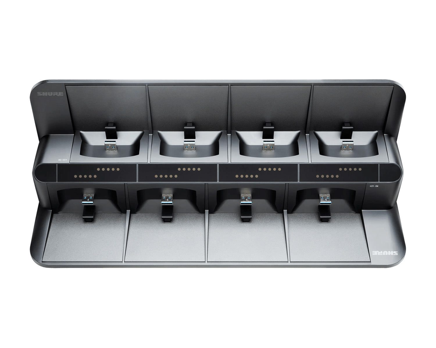 Shure SBC850 8-Bay Networked Docking Station for ULXD6/8 Boundary Mics