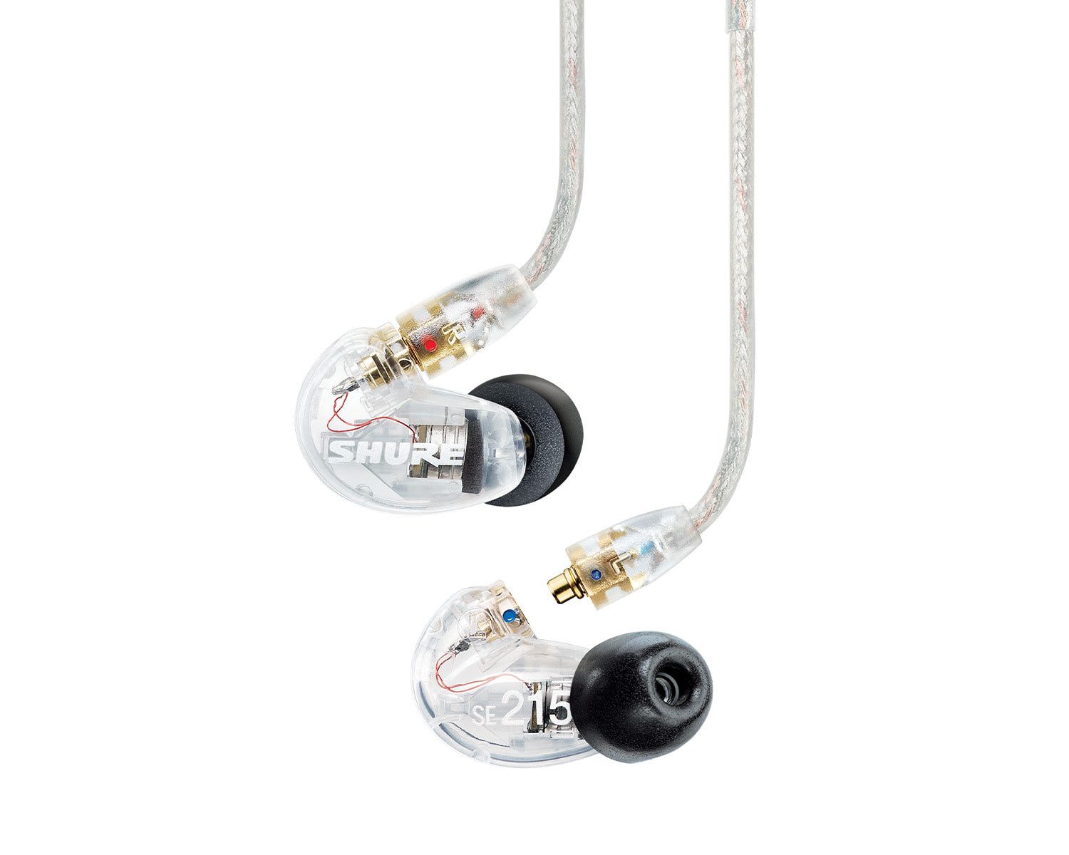 Shure SE215 Pro Sound Isolating IEM Earphones with Dynamic Drivers Clear