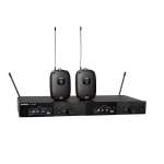 Shure SLXD14D (K59) Dual Wireless Presenter System (No Microphone)