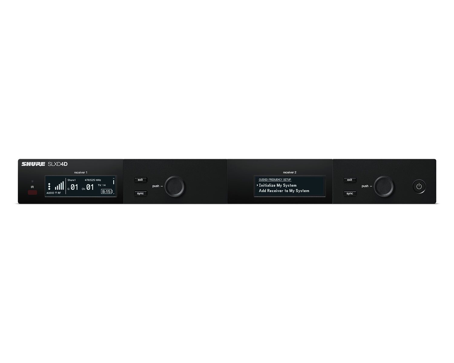 Shure SLXD14D (K59) Dual Wireless Presenter System (No Microphone)