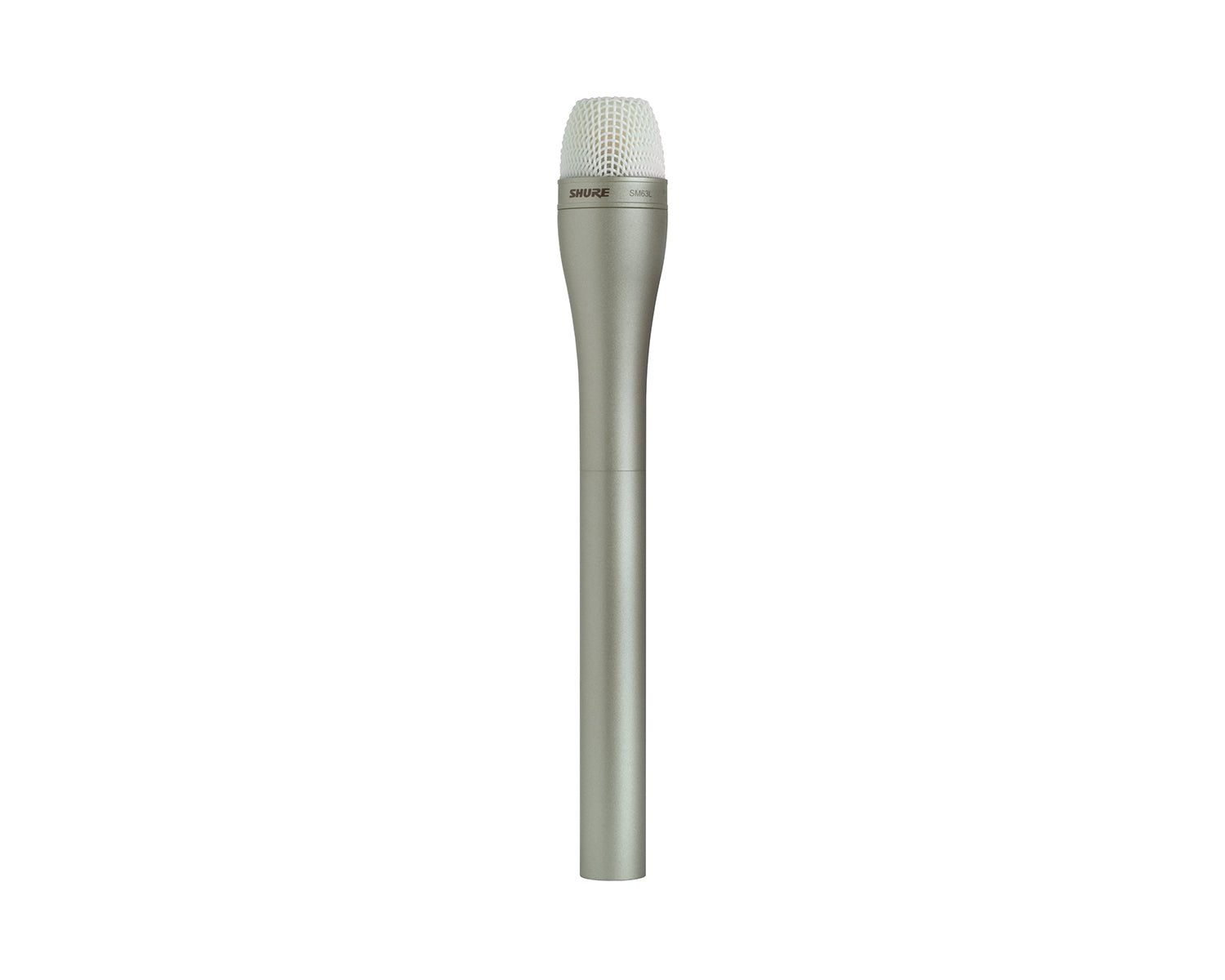 Shure SM63L Omnidirectional Dynamic Long Body Microphone Champagne