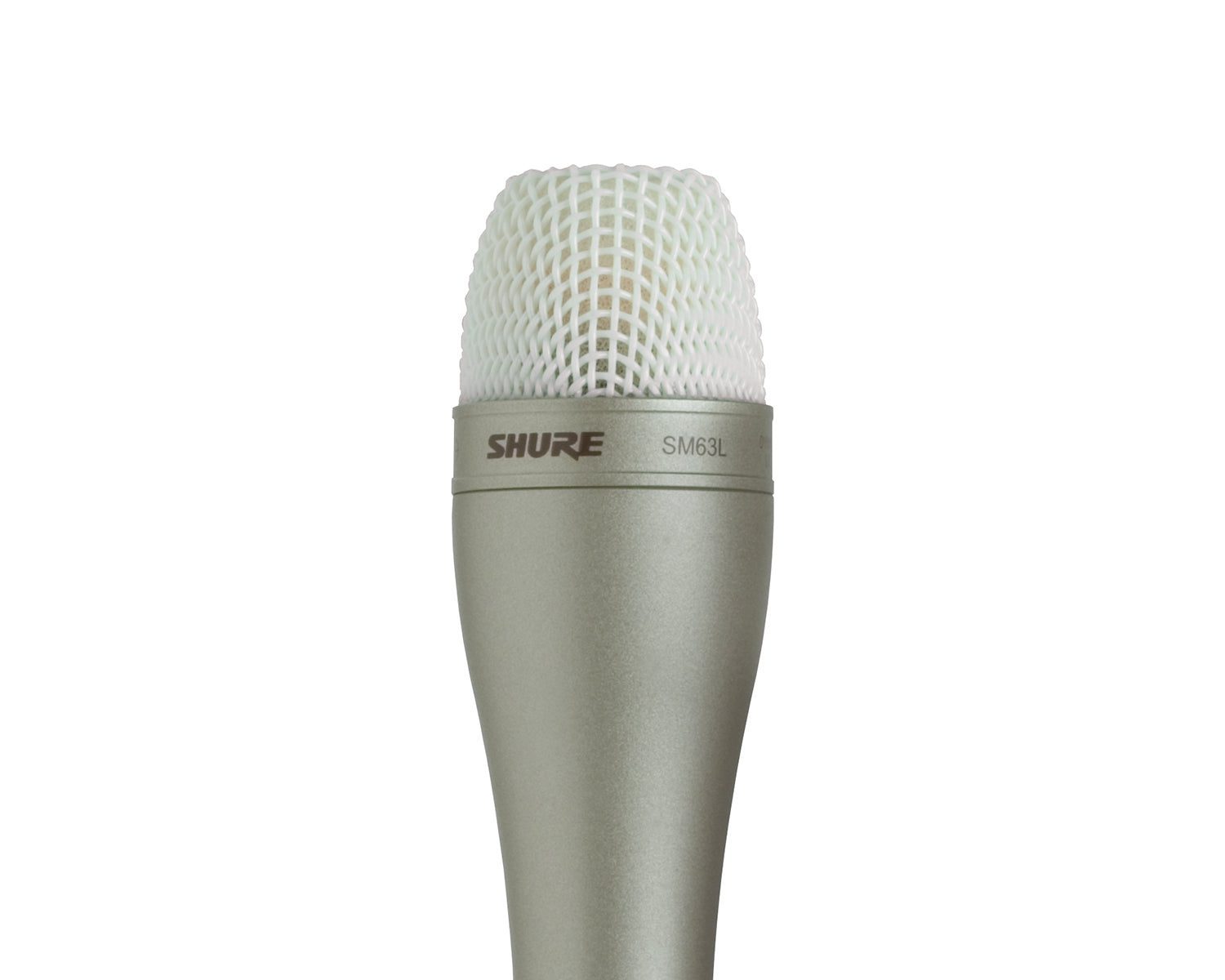 Shure SM63L Omnidirectional Dynamic Long Body Microphone Champagne