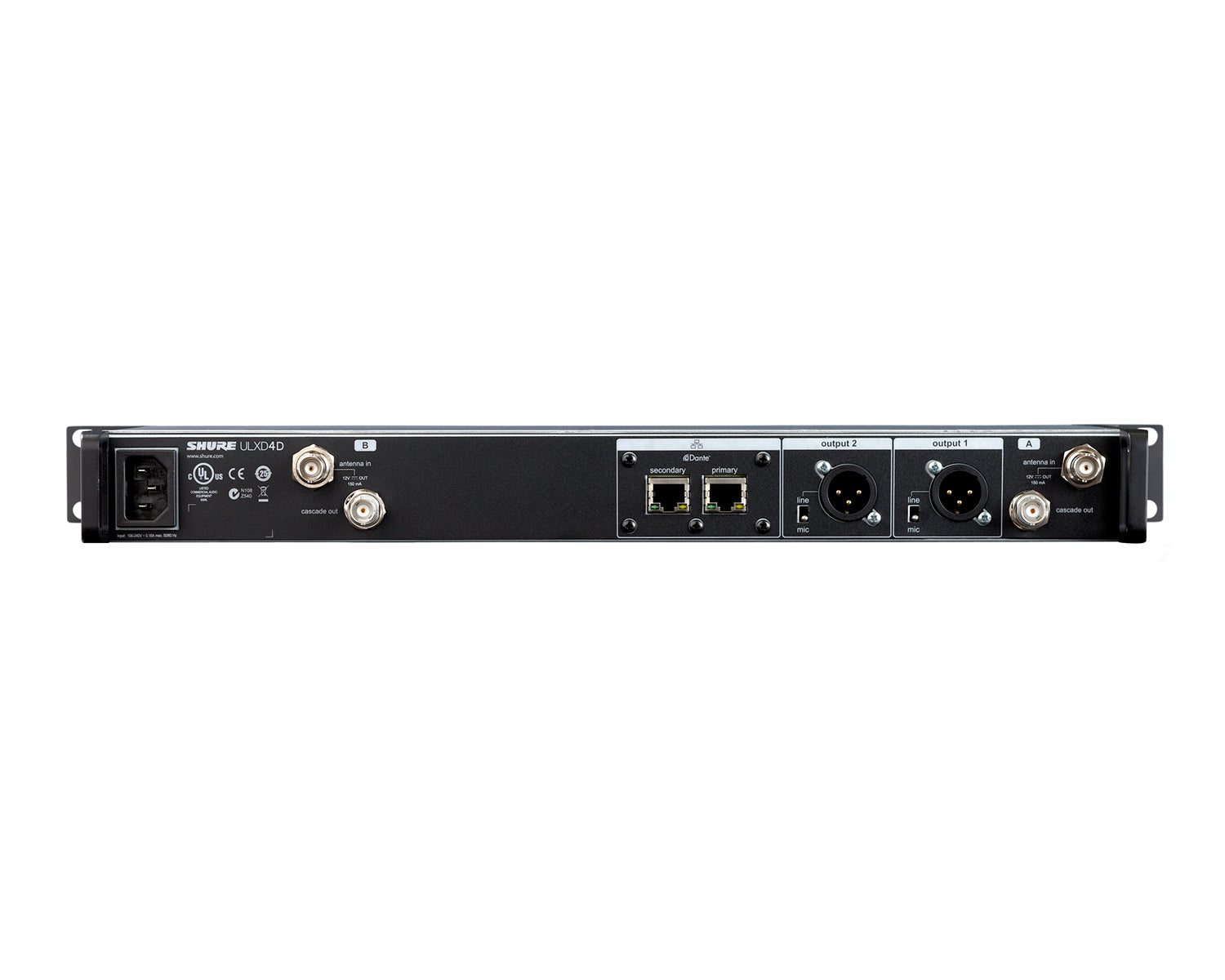 Shure ULXD4D (K51) Dual Wireless Receiver
