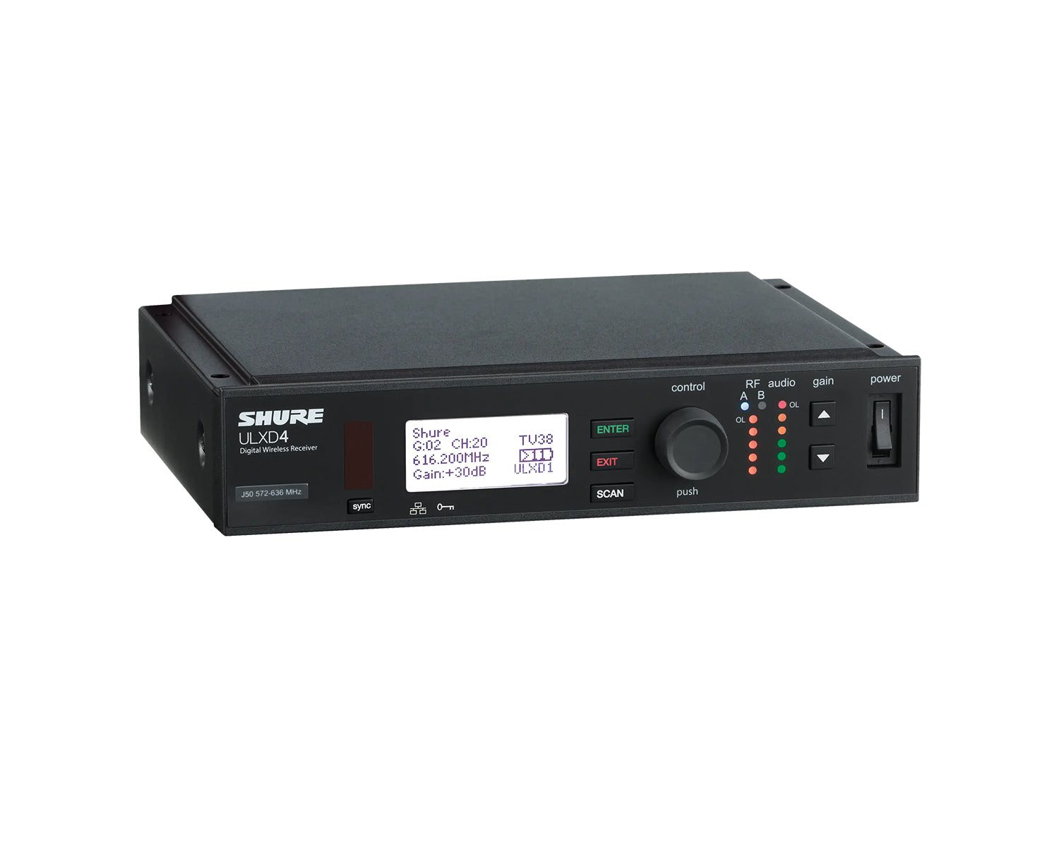Shure ULXD4 (K51) Wireless Receiver