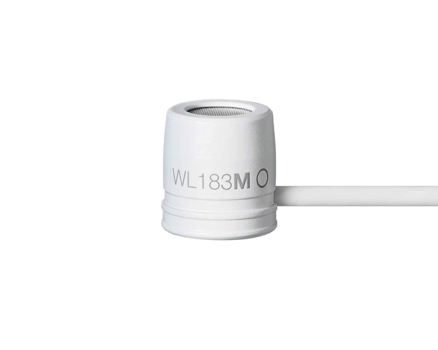 Shure WL183M Omnidirectional Condenser Lavalier Microphone TQG White