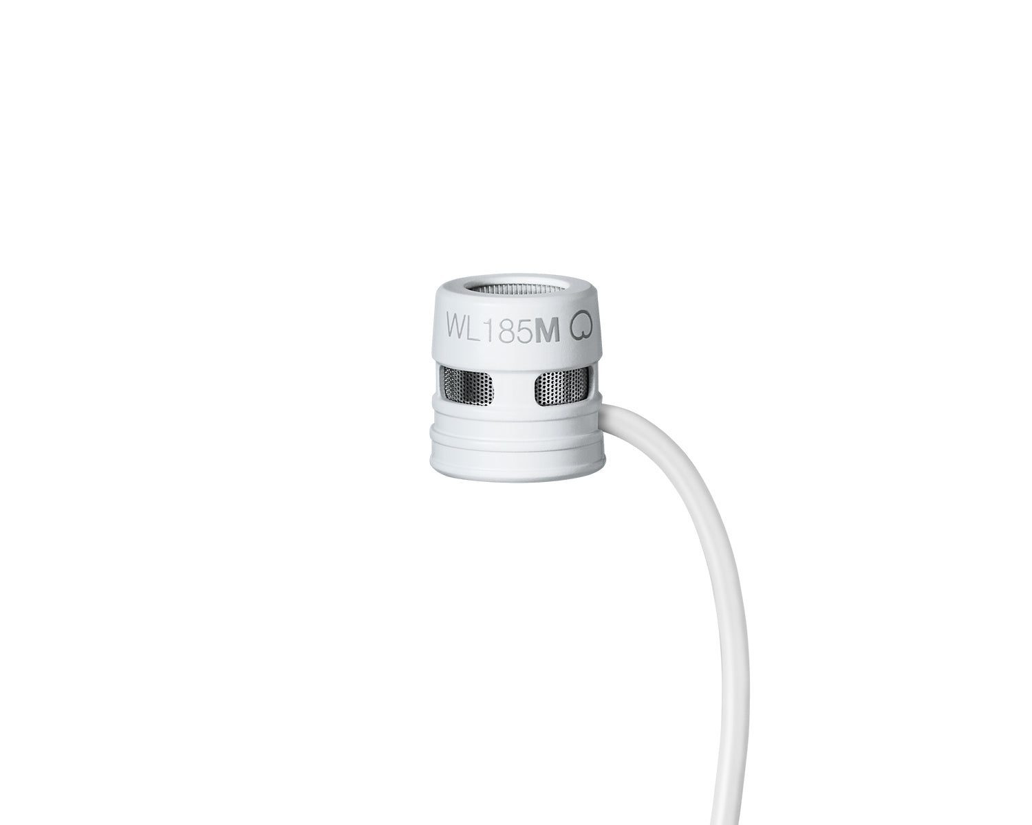 Shure WL185M Cardioid Condenser Lavalier Microphone LM3 White