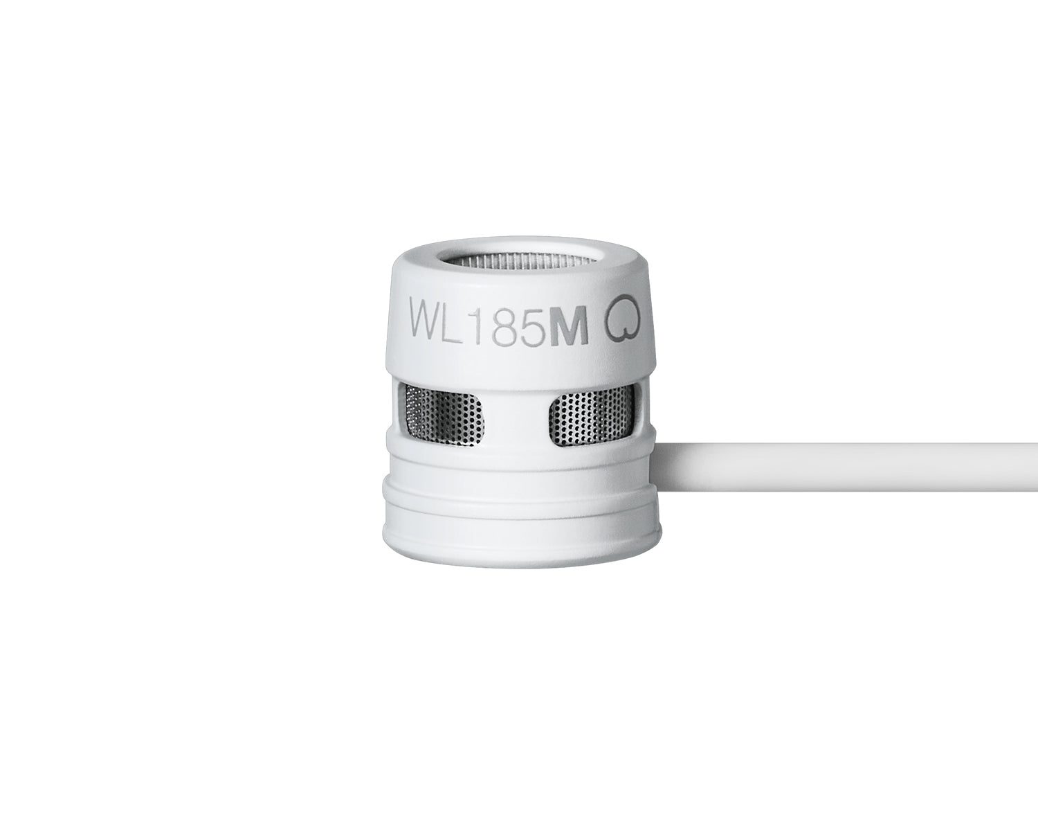 Shure WL185M Cardioid Condenser Lavalier Microphone LM3 White