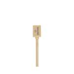 Shure WL93-6T Omnidirectional Condenser Mini Lav Mic 6ft Cable TQG Tan