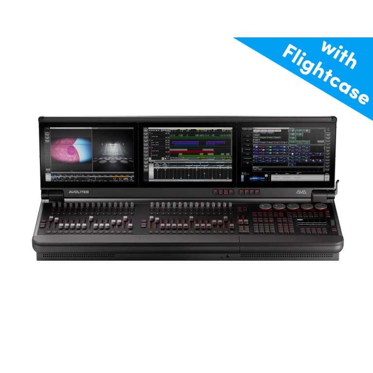 Avolites Diamond 7 D7-330 Lighting Console Bundle (With Flight Case)
