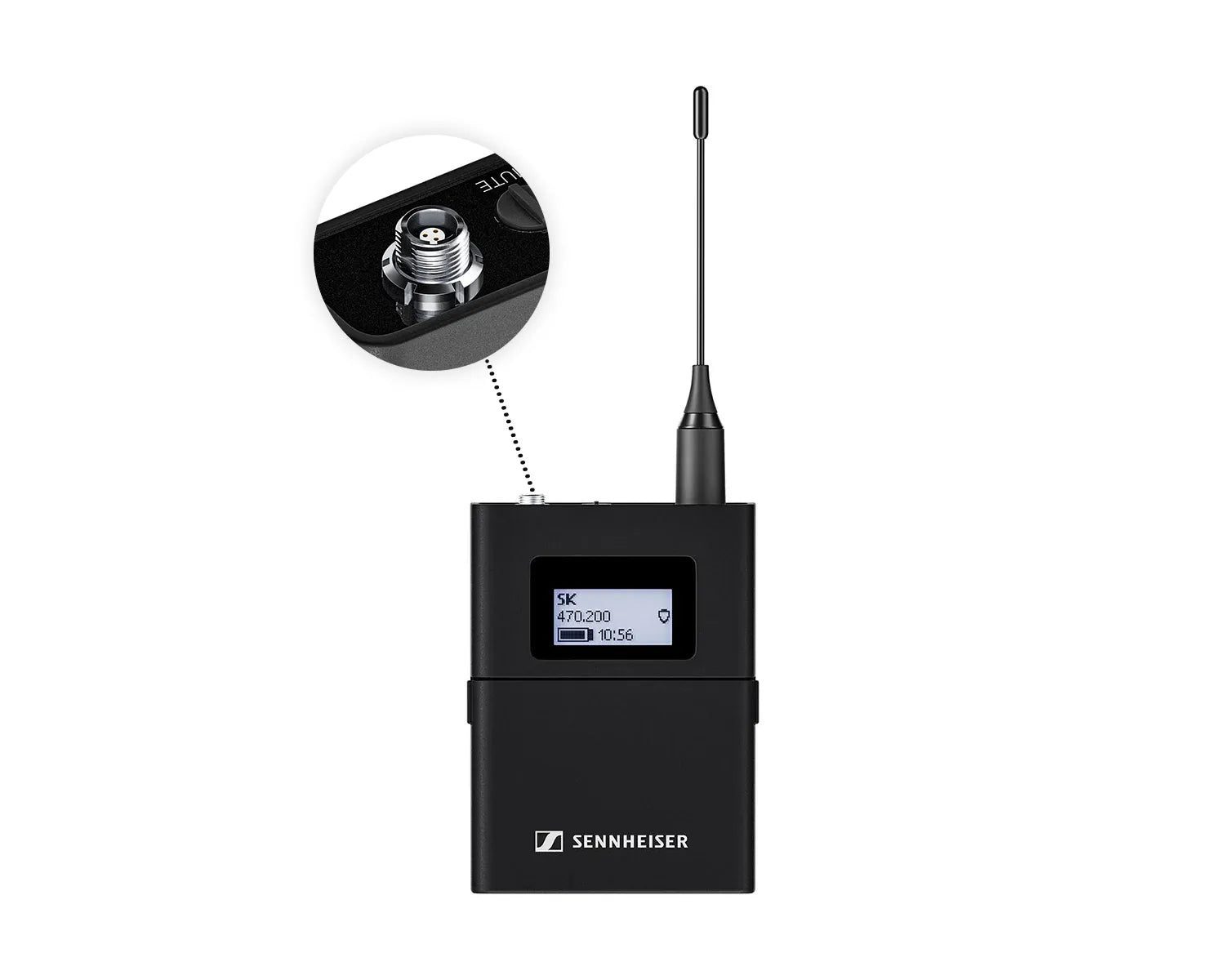 Sennheiser EW-DX SK (S1-10) Wireless Bodypack Transmitter (3-Pin LEMO)