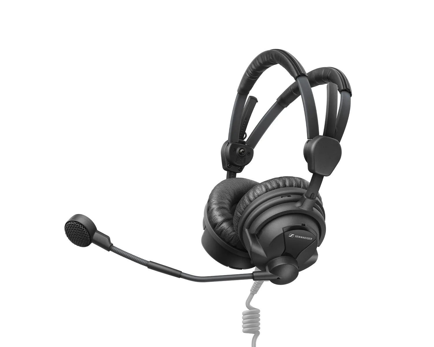 Sennheiser HMD 26 Broadcast Headset Dual Sided Dynamic Microphone