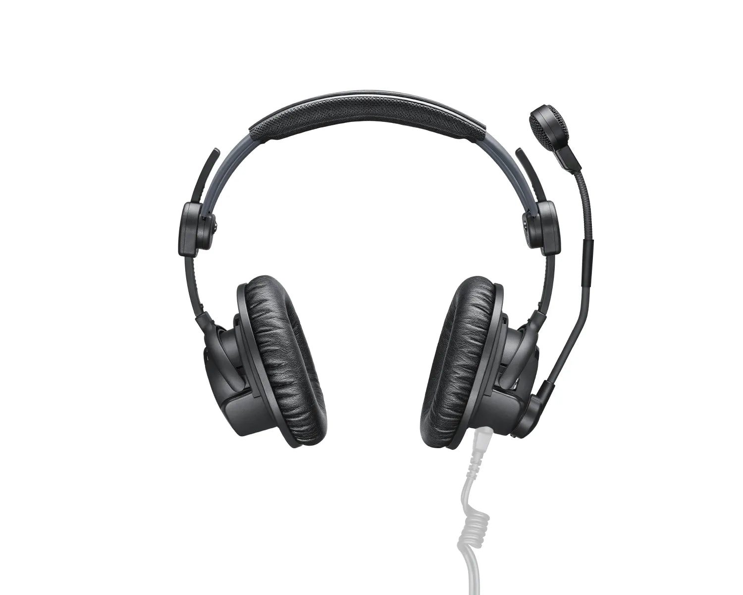 Sennheiser HMD 27 Broadcast Headset Dual Sided Dynamic Microphone