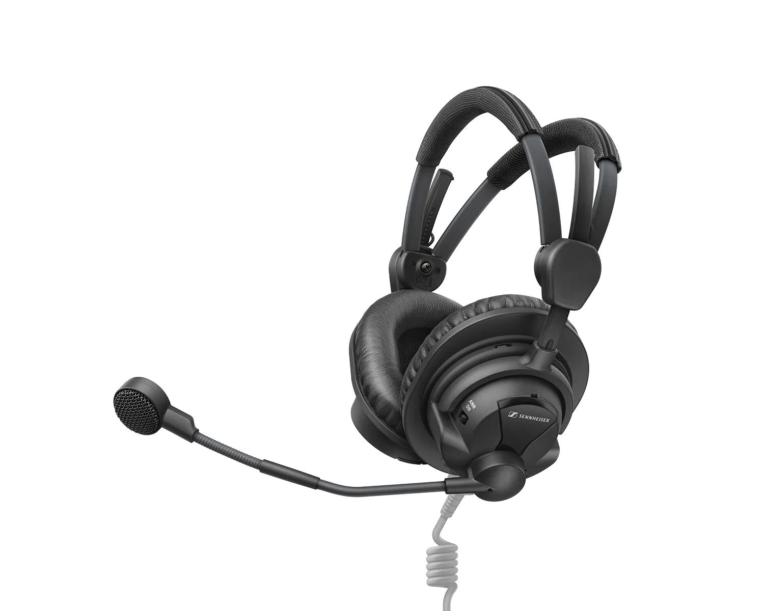 Sennheiser HMDC 27 Broadcast Headset Dual Sided Dynamic Microphone