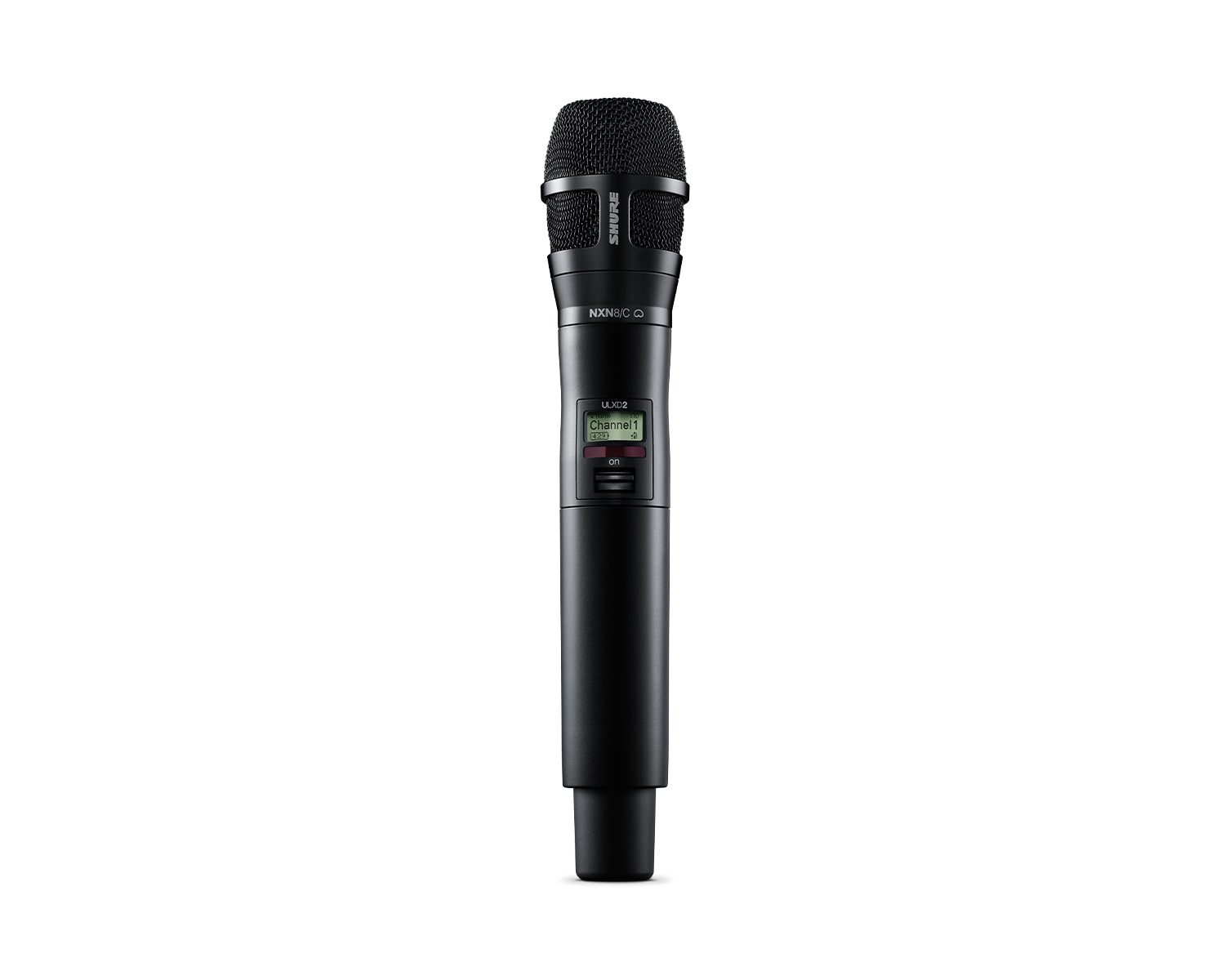 Shure ULXD2/N8CB (K51) Wireless Handheld Transmitter with Nexadyne 8/C Cardioid Capsule (Black)