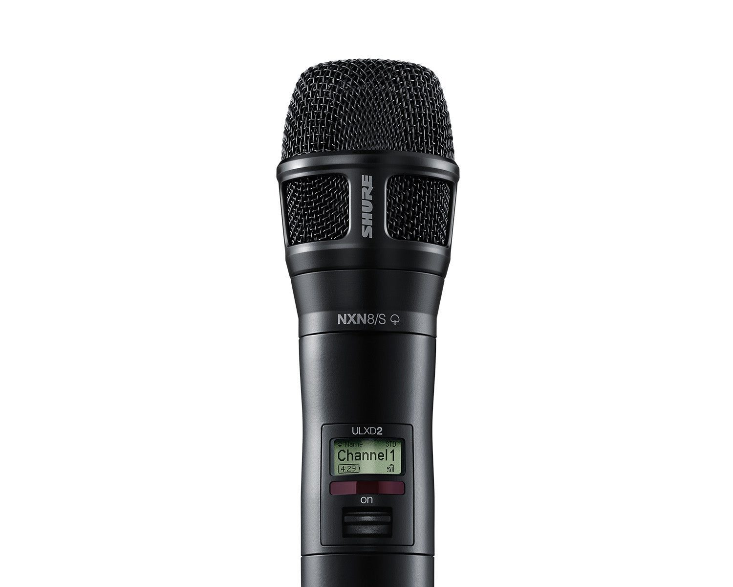 Shure ULXD2/N8SB (K51) Wireless Handheld Transmitter with Nexadyne 8/S Supercardioid Capsule (Black)