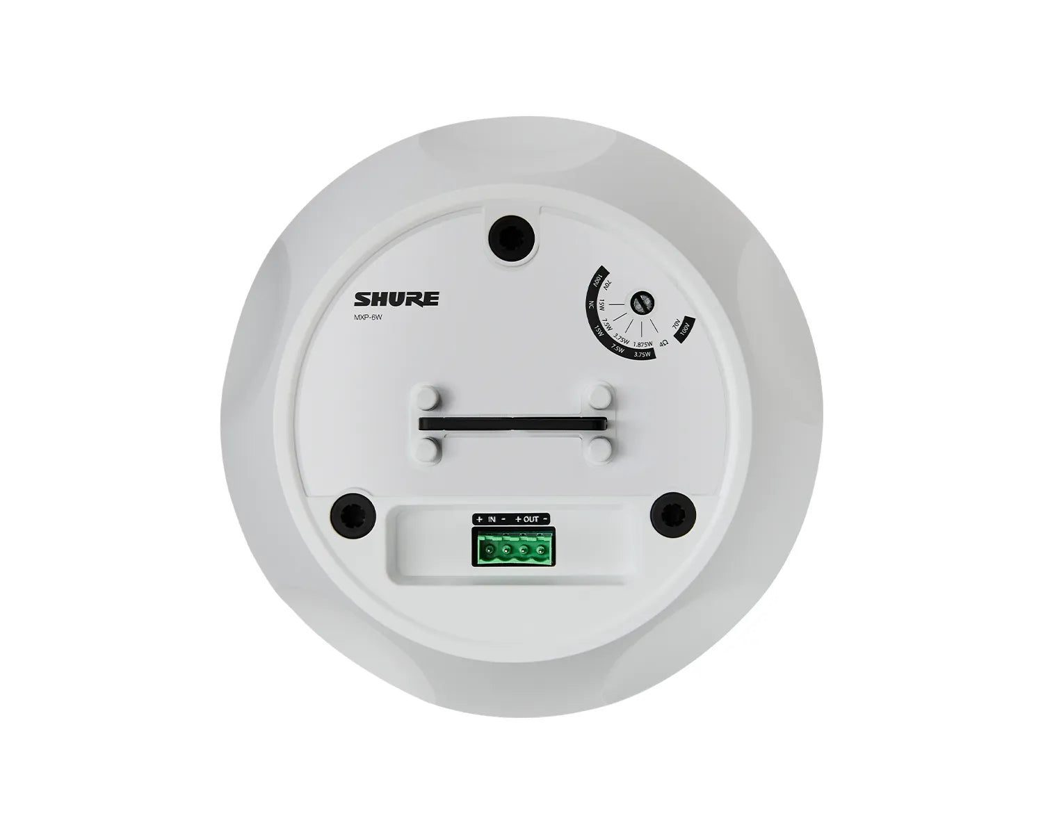 Shure MXP-6W 4 Pendant Speaker 4Ω/100V 15W White