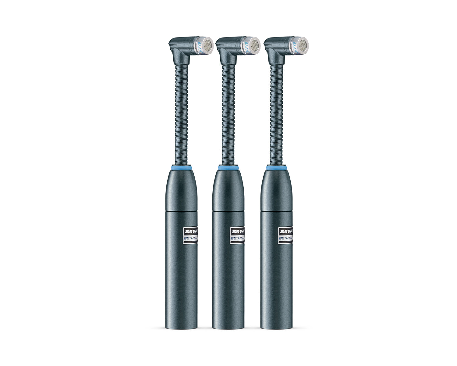 Shure BETA 98AMP/C-3PK Cardioid Condenser Instrument Microphone 3 PACK