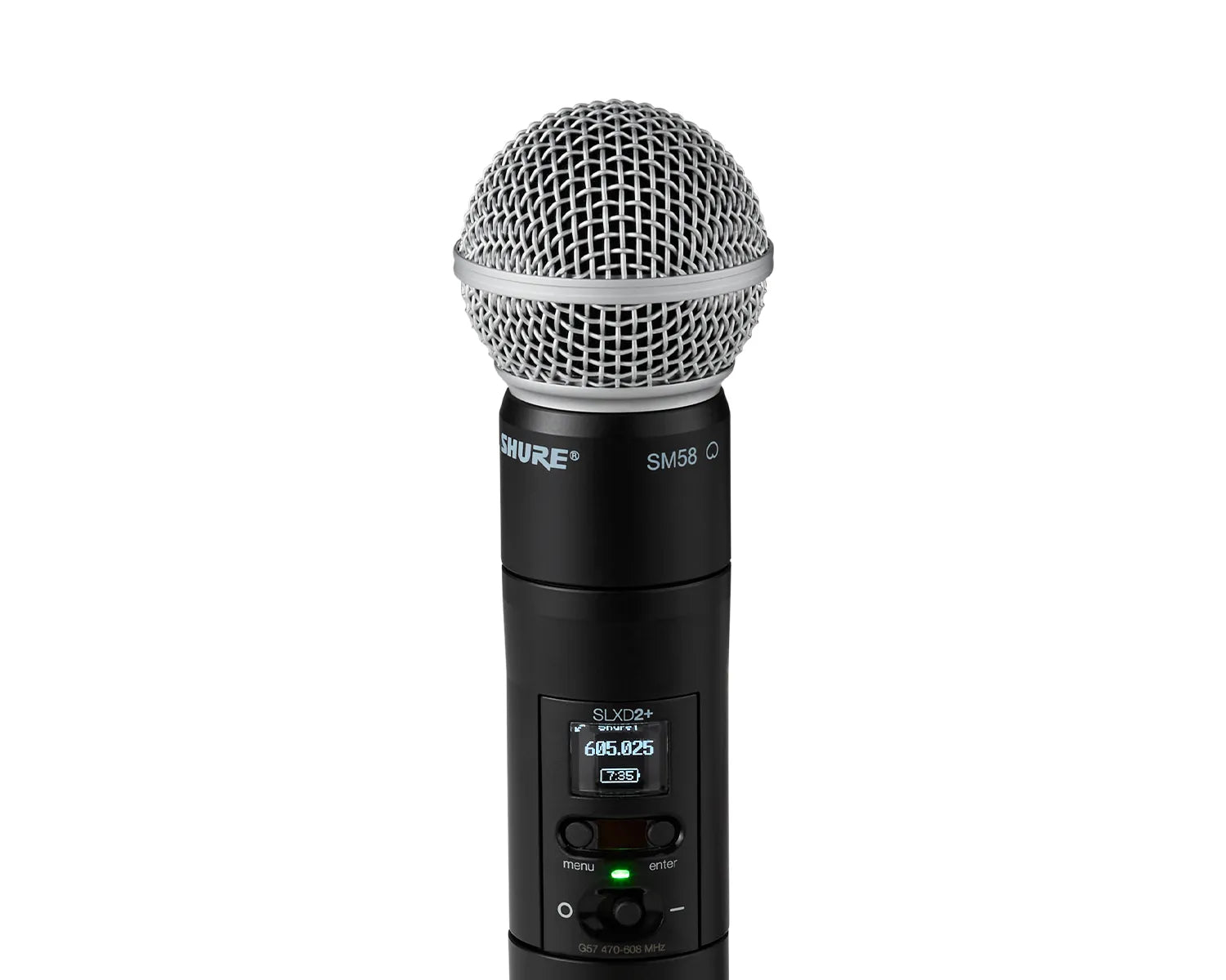 Shure SLXD2+/SM58 (K55) Wireless Handheld Transmitter