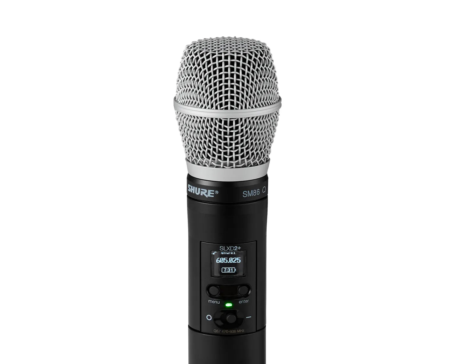 Shure SLXD2+/SM86 (K55) Wireless Handheld Transmitter