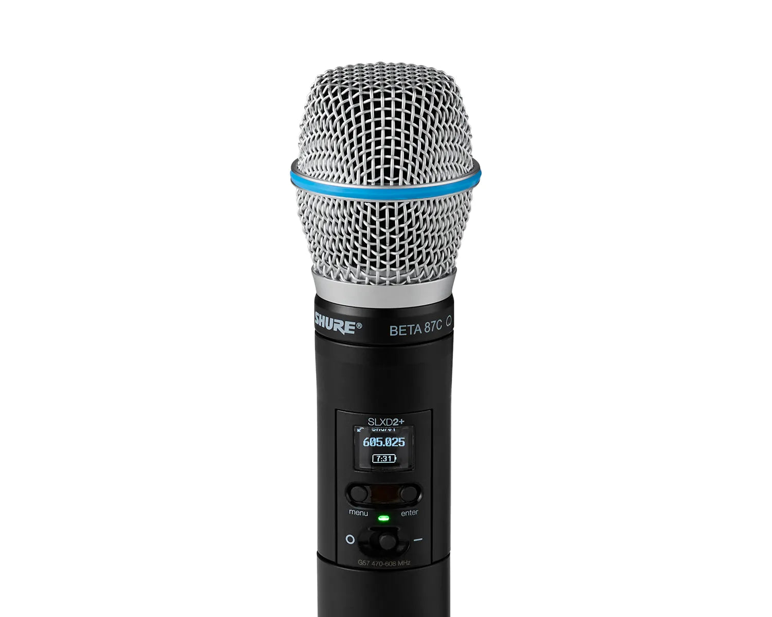Shure SLXD2+/B87A (K55) Wireless Handheld Transmitter
