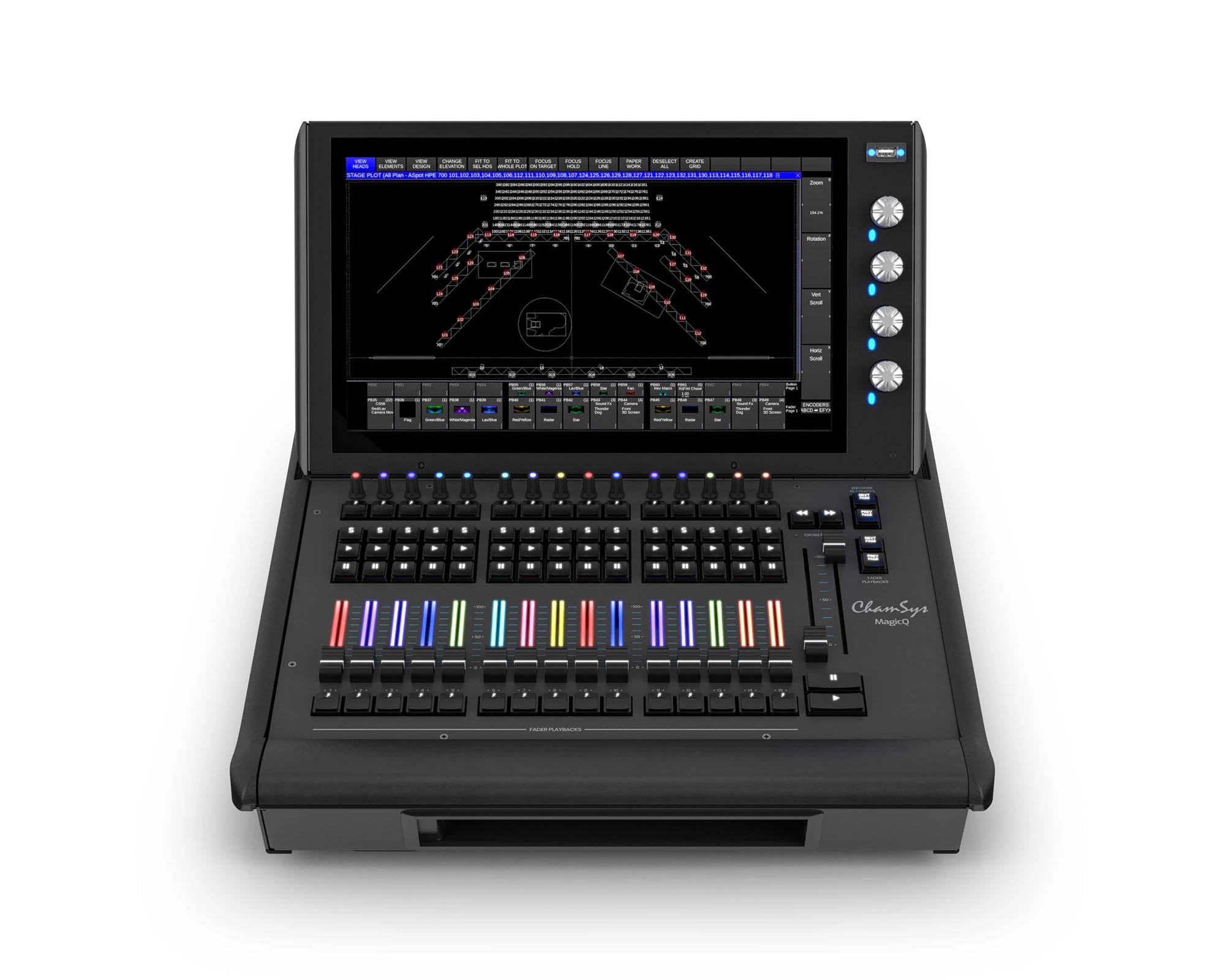 ChamSys MagicQ MQ500M Stadium Wing Console