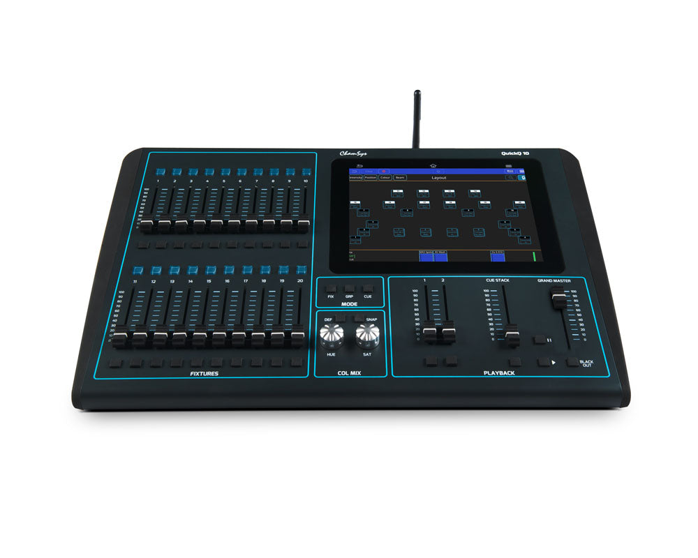 ChamSys QuickQ10 Touchscreen Lighting Control Console