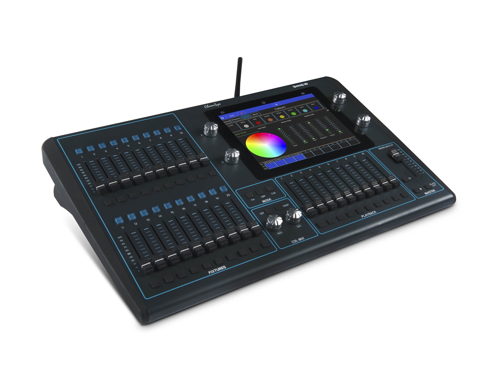 ChamSys QuickQ20 Touchscreen Lighting Control Console