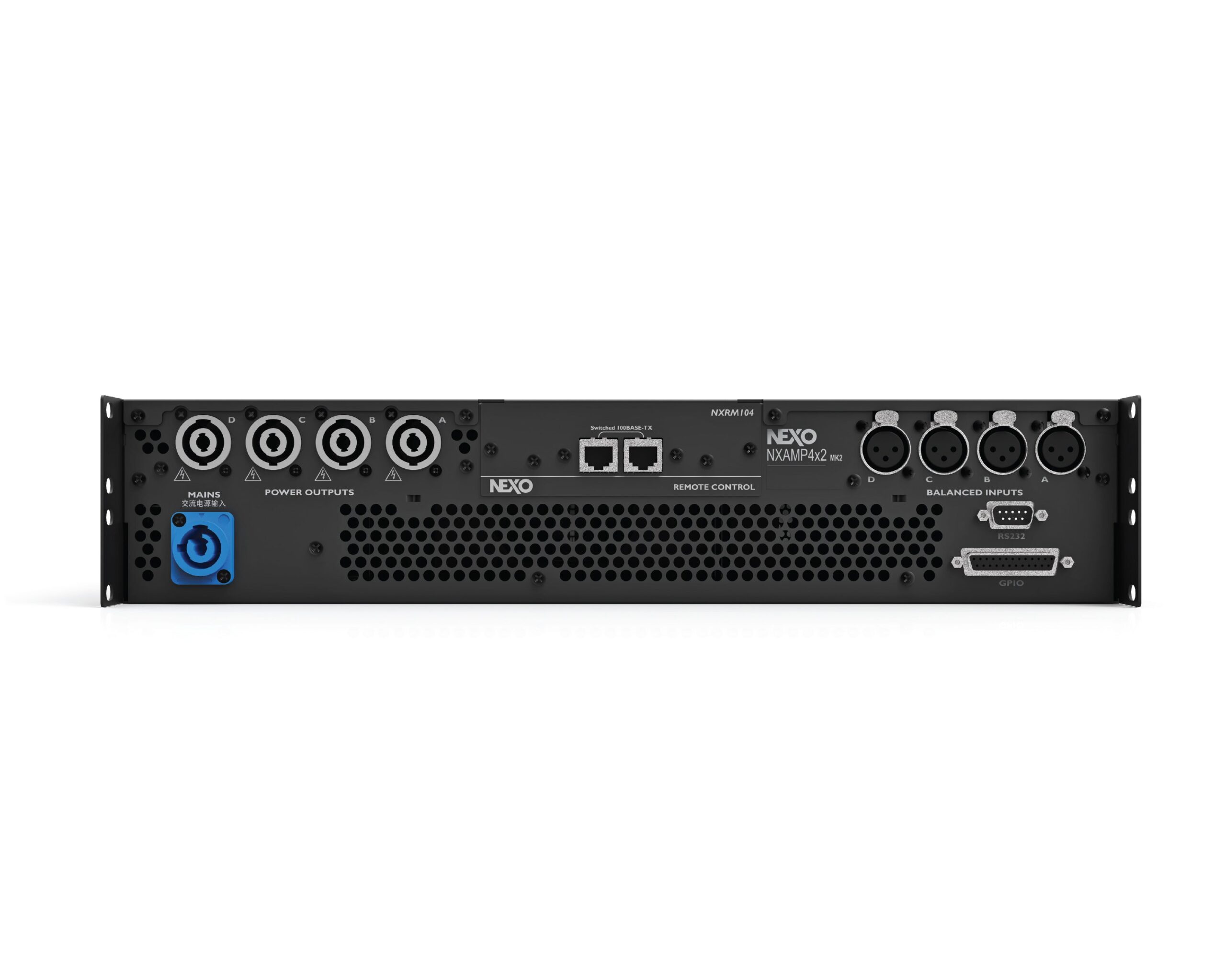 NEXO NXAMP4X1MK2 Power Amplifier & Controller