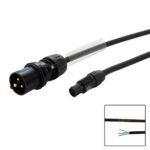 Elumen8 1.5m 16A IP44 Male - PowerTwist TR1 IP65 - 2.5mm H07RN-F