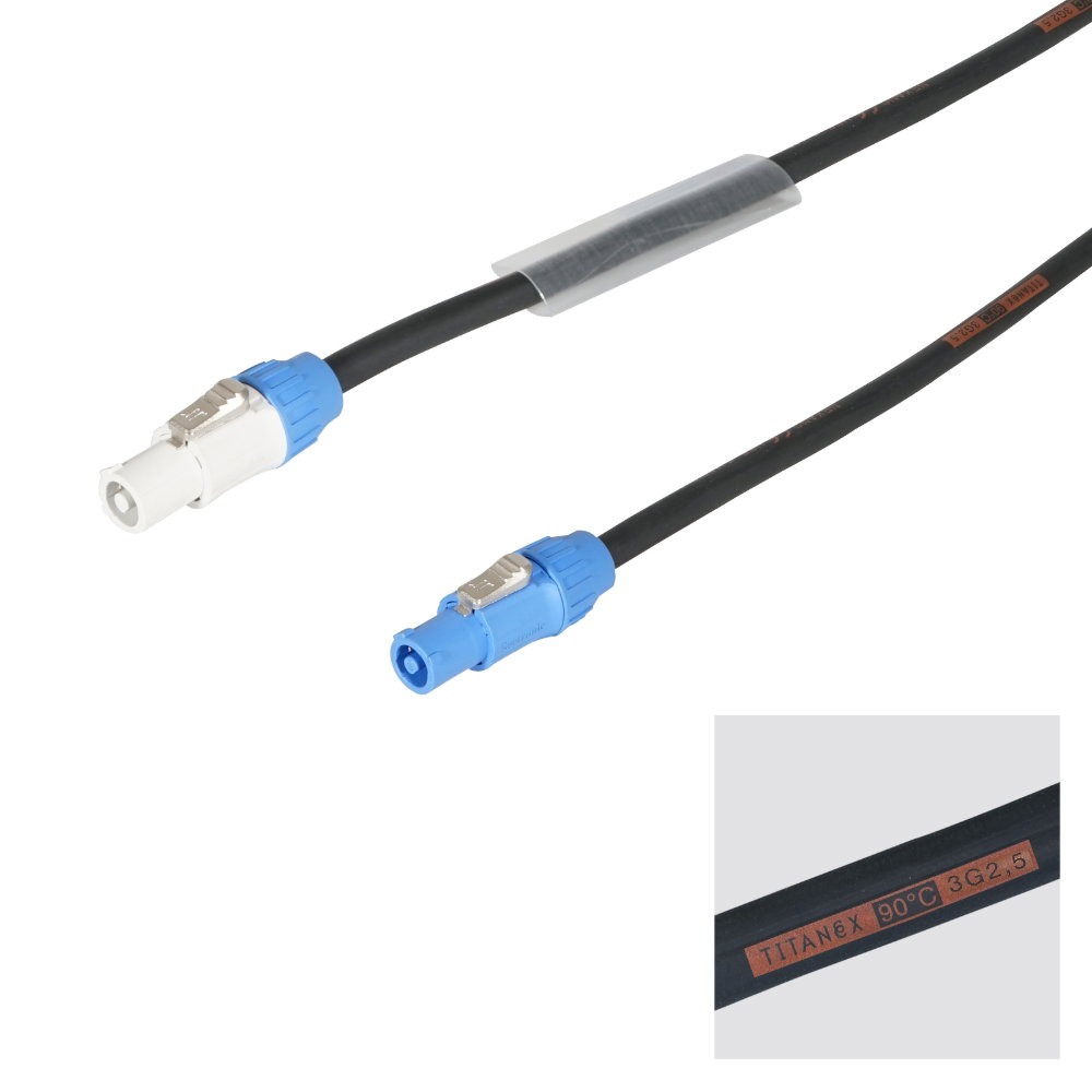 Elumen8 1.5m PowerTwist Cable – 2.5mm H07RN-F Elumen8 1.5m PowerTwist Cable - 2.5mm H07RN-F