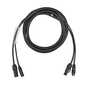 Elumen8 1m Combi 1.5mm IP65 Seetronic TR1 Power/ 5-Pin DMX Cable