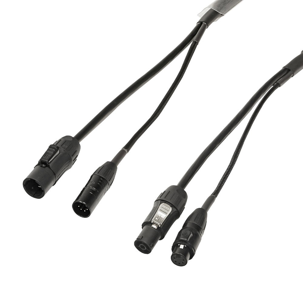 Elumen8 1.5m Combi 1.5mm IP65 Seetronic TR1 Power/ 5-Pin DMX Cable Elumen8 1.5m Combi 1.5mm IP65 Seetronic TR1 Power/ 5-Pin DMX Cable