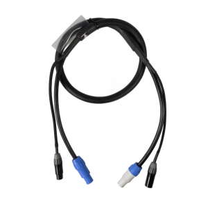Elumen8 2m Combi 2.5mm Seetronic PowerTwist / 5-Pin DMX Cable