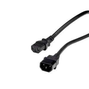Elumen8 1m IEC Male to IEC Female Cable 1mm H07RN-F