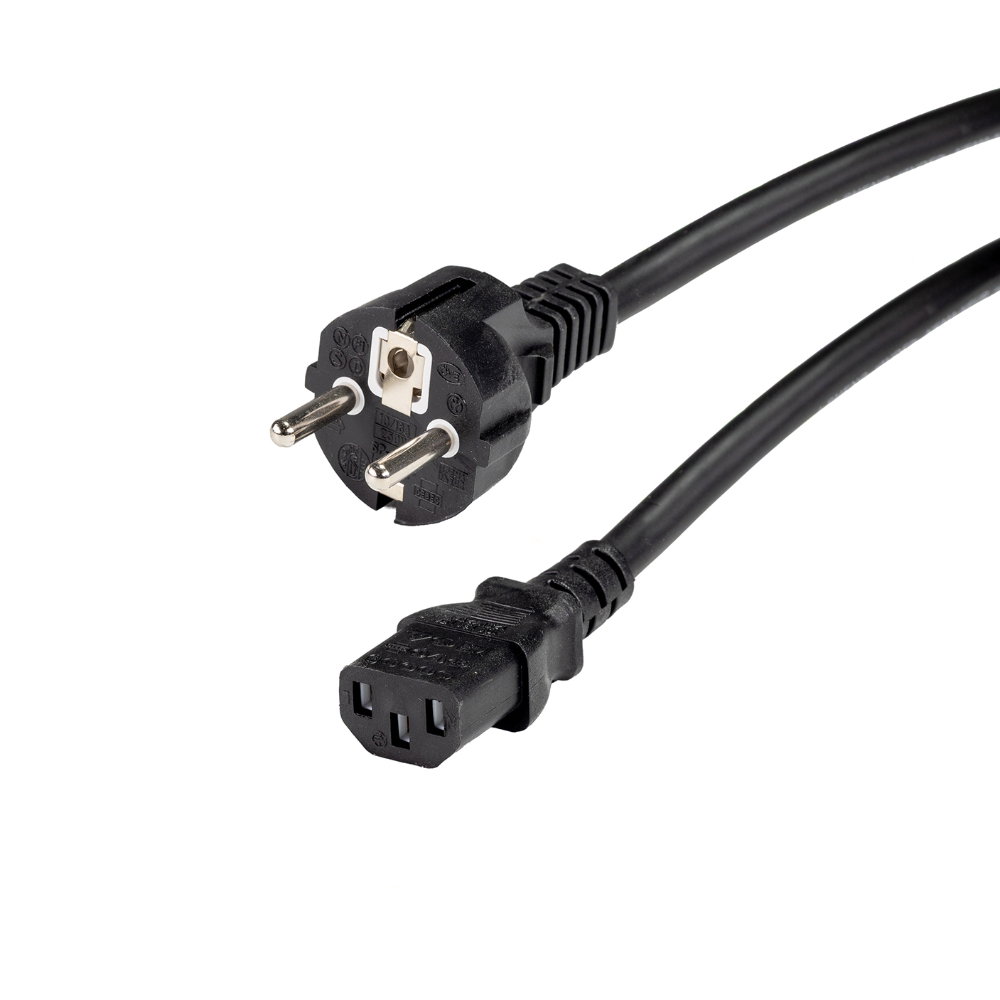 Elumen8 1.5m Schuko to IEC Cable 1mm H07RN-F Elumen8 1.5m Schuko to IEC Cable 1mm H07RN-F