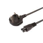 Elumen8 1.5m 13A to IEC C5 Cable 5A Black