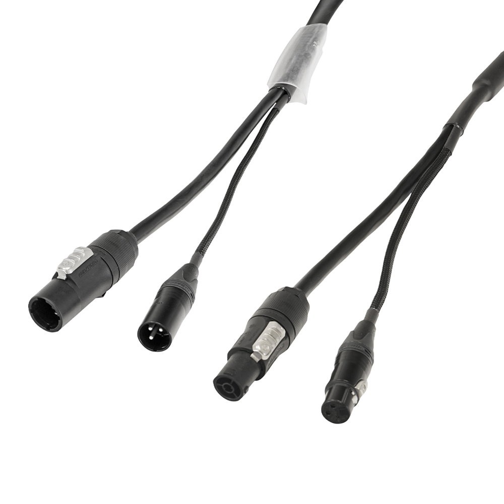Elumen8 3m Combi 2.5mm Neutrik powerCON TRUE1 / 3-Pin DMX Cable Elumen8 3m Combi 2.5mm Neutrik powerCON TRUE1 / 3-Pin DMX Cable