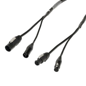 Elumen8 3m Combi 1.5mm Neutrik powerCON TRUE1 / 3-Pin DMX Cable
