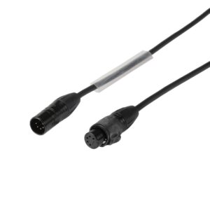 Elumen8 1.5m 5-Pin Seetronic Male to Female IP XLR eLumen8 DMX Cable