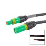 Elumen8 3m 95mm Powerlock Male Source - Female Drain Earth Green