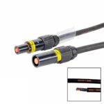 Elumen8 3m 95mm Powerlock Male Source - Female Drain L2 Black
