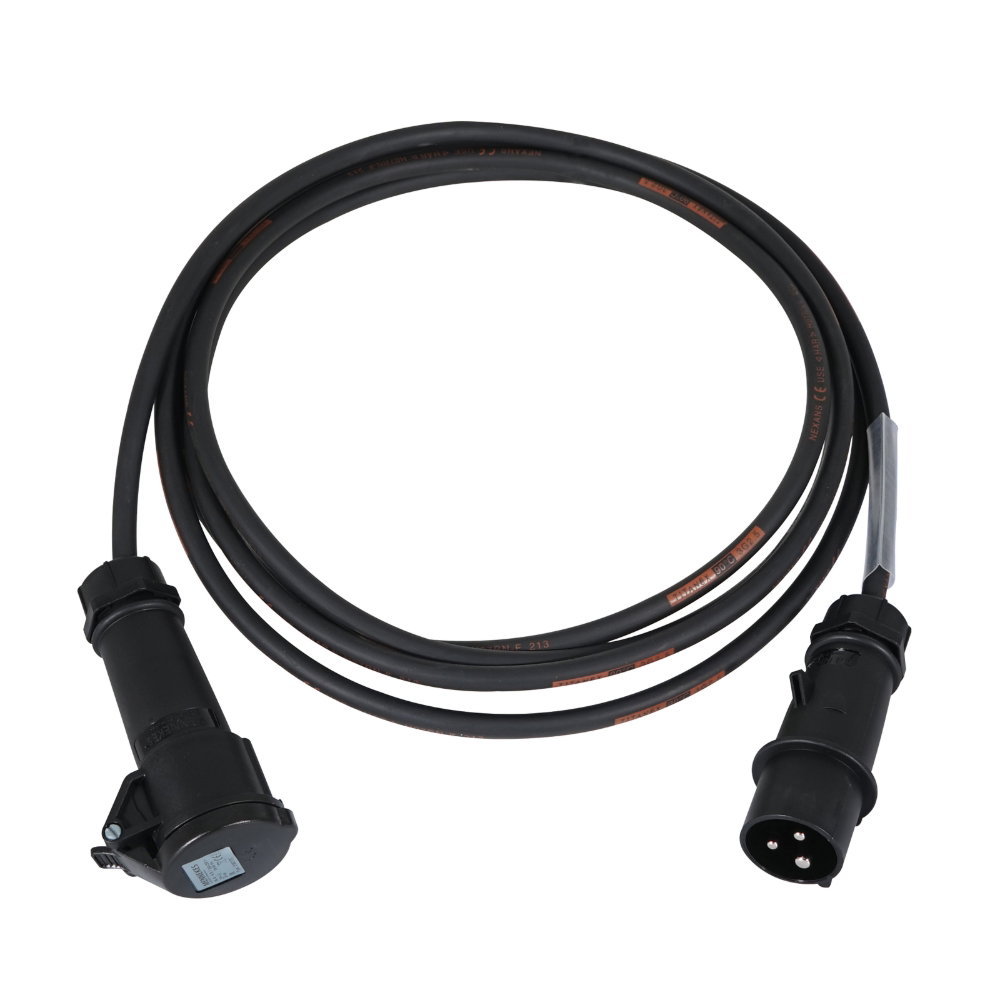 Elumen8 10m 2.5mm 16A Male – 16A Female Cable, Mennekes Elumen8 10m 2.5mm 16A Male - 16A Female Cable, Mennekes