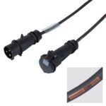 Elumen8 10m 32A Male - 32A Female 1PH 6mm 3C Cable, Mennekes