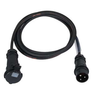 Elumen8 10m 32A Male - 32A Female 1PH 6mm 3C Cable, Mennekes