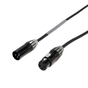 Elumen8 0.5m 3-Pin Seetronic Male XLR - 3-Pin Female XLR eLumen8 DMX Cable