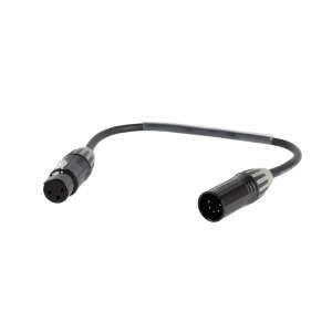 Elumen8 DMX Adaptor 5-Pin Male XLR to 3-Pin Female XLR