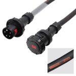 Elumen8 2m 63A Male - 63A Female 3PH 16mm 5C Cable